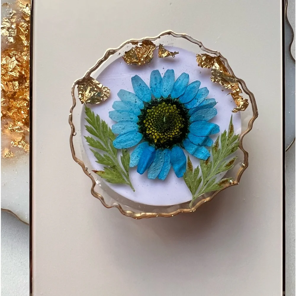 🌼Flower Geode Phone Grips